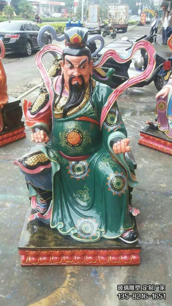 玻璃鋼彩繪景區仿真太歲神像雕塑 玻璃鋼彩繪景區仿真太歲神像雕塑